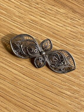 Vintage Filigree Brooch